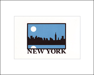 New York Skyline Free SVG Files